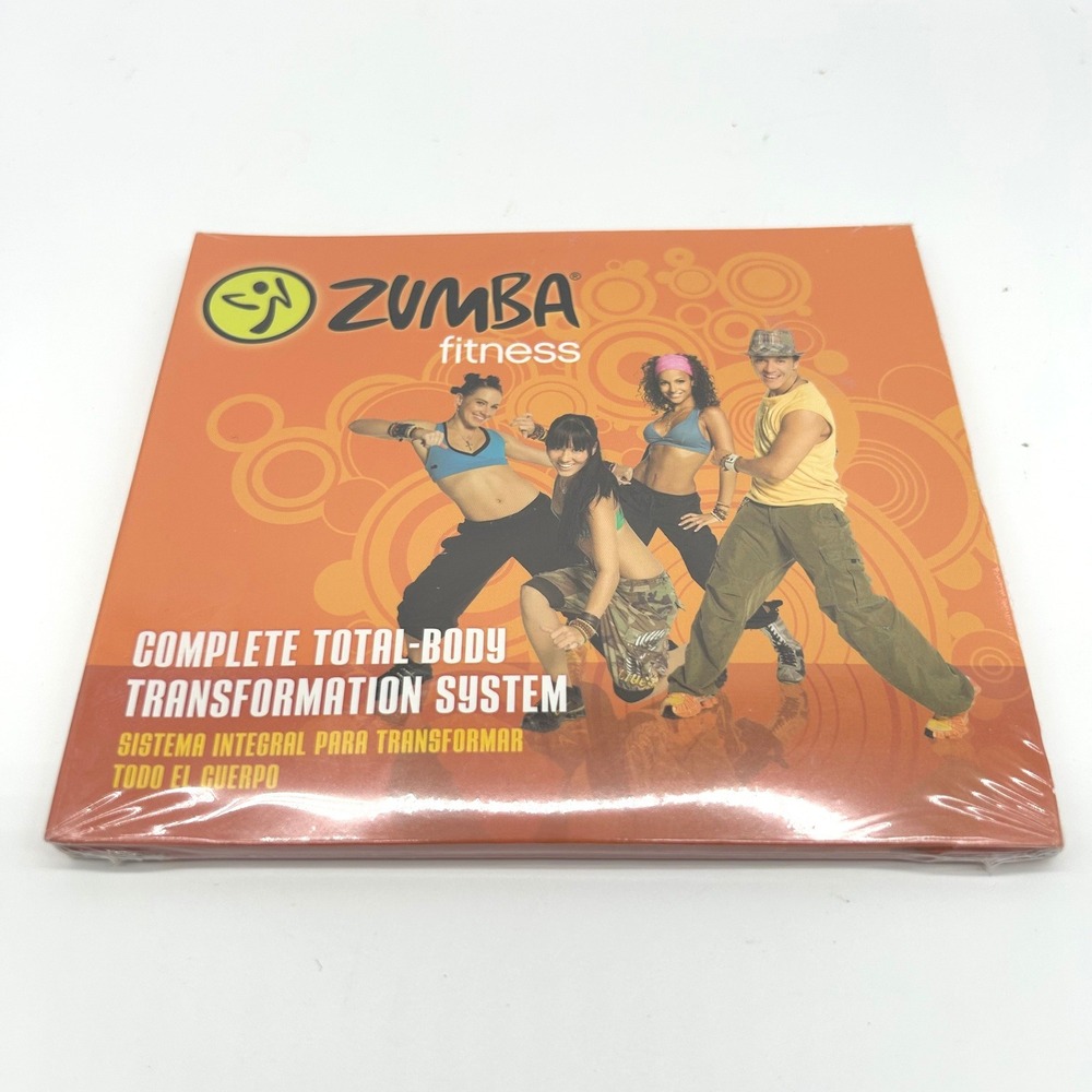 Zumba Fitness Complete Total-Body Transformation System 3 DVD Set New Sealed